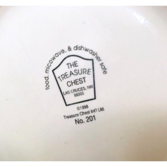 1998 Treasure Chest New Mexico Ceramic Mug Southwest Animals Dancing Vintage - Picture 8 of 11